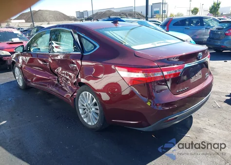 2013 Toyota Avalon Hybrid Limited from USA, damaged, VIN 4T1BD1EB7DU018020